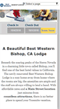 Mobile Screenshot of bestwesternbishop.com